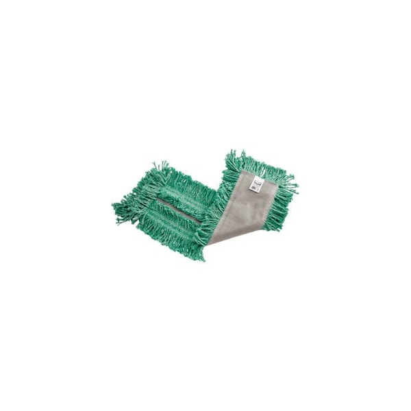 Rubbermaid Commercial Rubbermaid 5x24 Castaway CottonSynthetic Dust Mop, Green FGL15300GR00 FGL15300GR00 - main